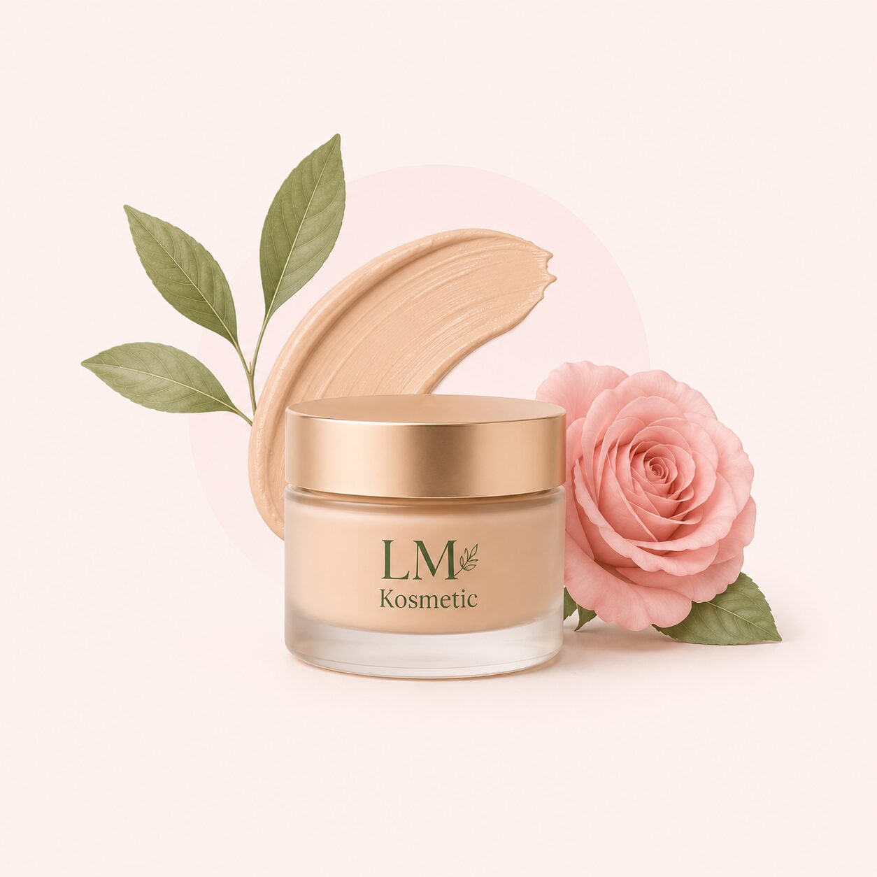 crème teintée naturelle pour le visage