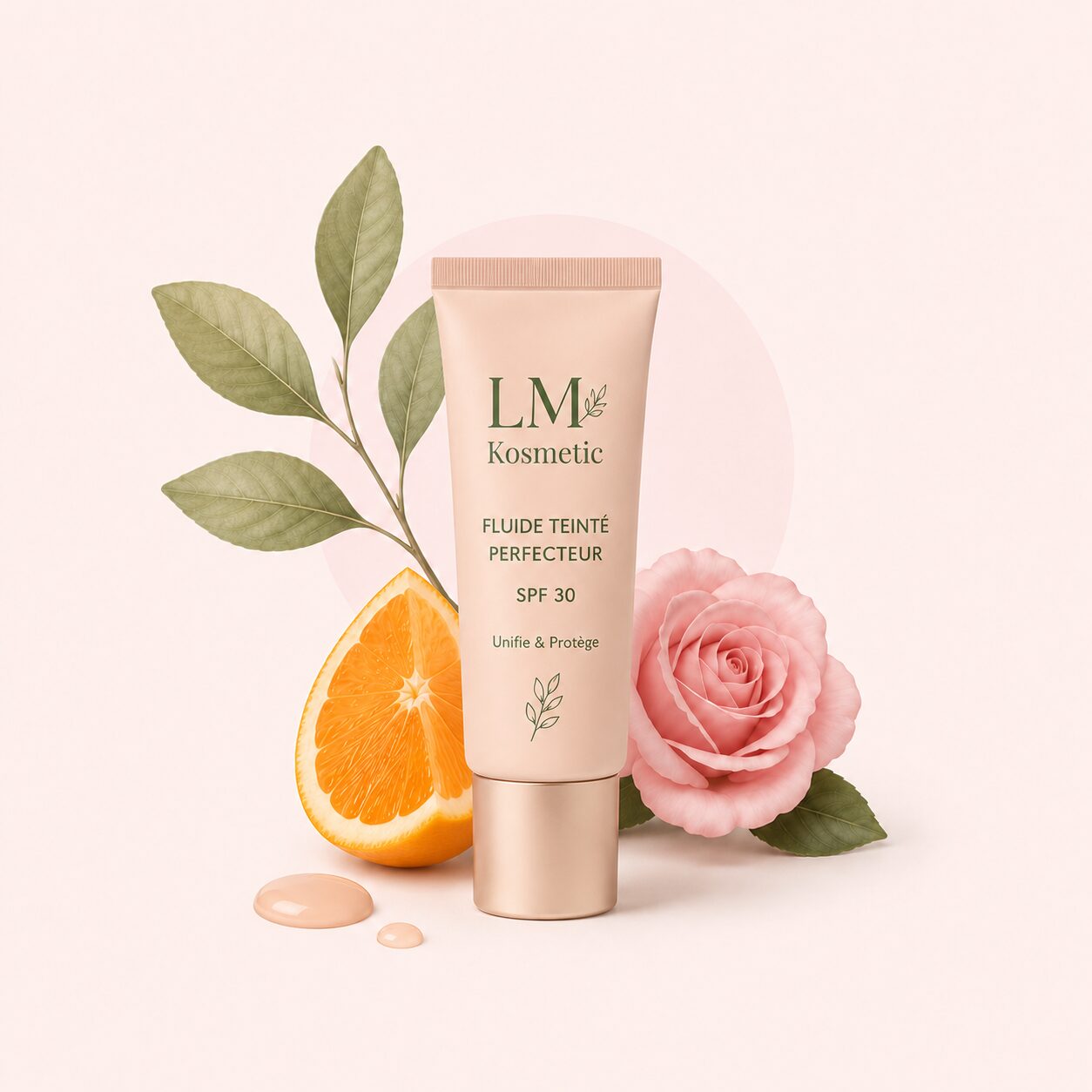 fluide teinté pour corriger et perfectionner la peau, SPF 30