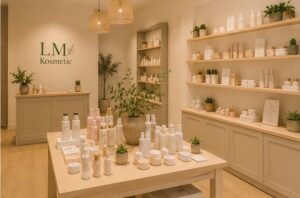 intérieur boutique LM Kosmetic